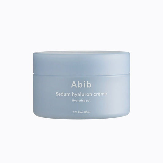 Abib Sedum Hyaluron Crème Hydrating Pot 80ml - Komiko Beauty