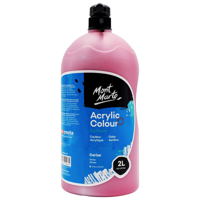 Acrylic Colour Paint Signature 2L (67.6 US fl.oz) Bottle – Cerise