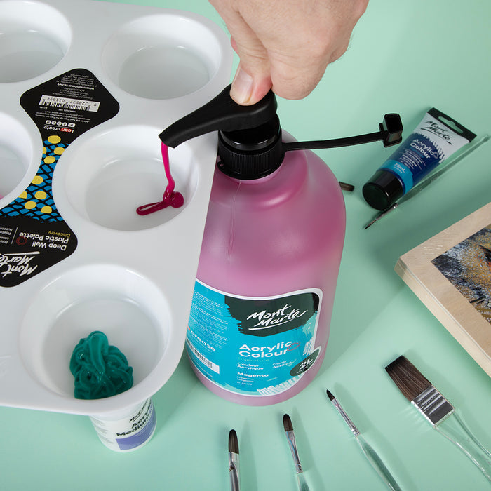 Acrylic Colour Paint Signature 2L (67.6 US fl.oz) Bottle – Magenta
