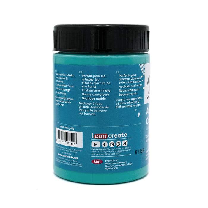 Acrylic Colour Paint Signature 300ml (10.1 US fl.oz) - Aqua Green