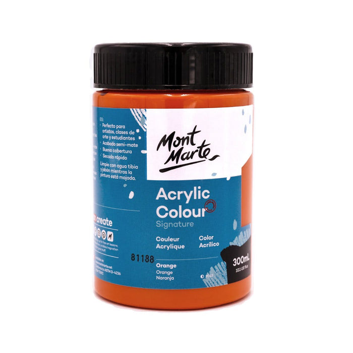 Acrylic Colour Paint Signature 300ml (10.1 US fl.oz) - Orange