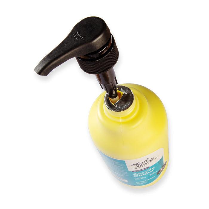 Acrylic Colour Signature 1L (33.8 US fl.oz) Bottle - Lemon Yellow