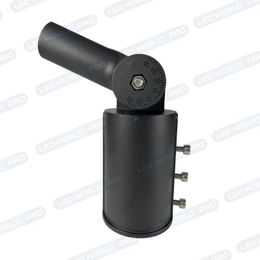 Adaptateur Candélabre / Lampe de rue et parking extérieur - 180 degrés - Ajustable - IP65 - 80/50mm