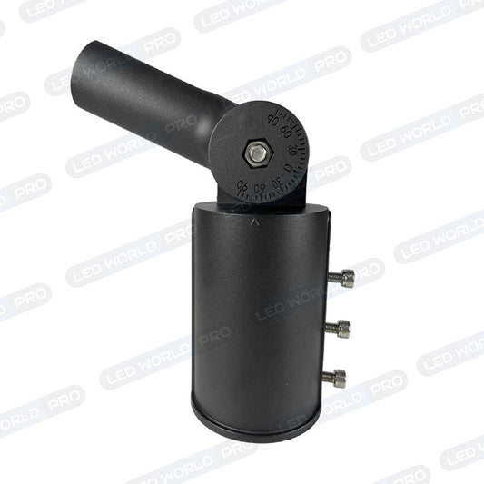 Adaptateur Candélabre / Lampe de rue et parking extérieur - 180 degrés - Ajustable - IP65 - 60/50mm