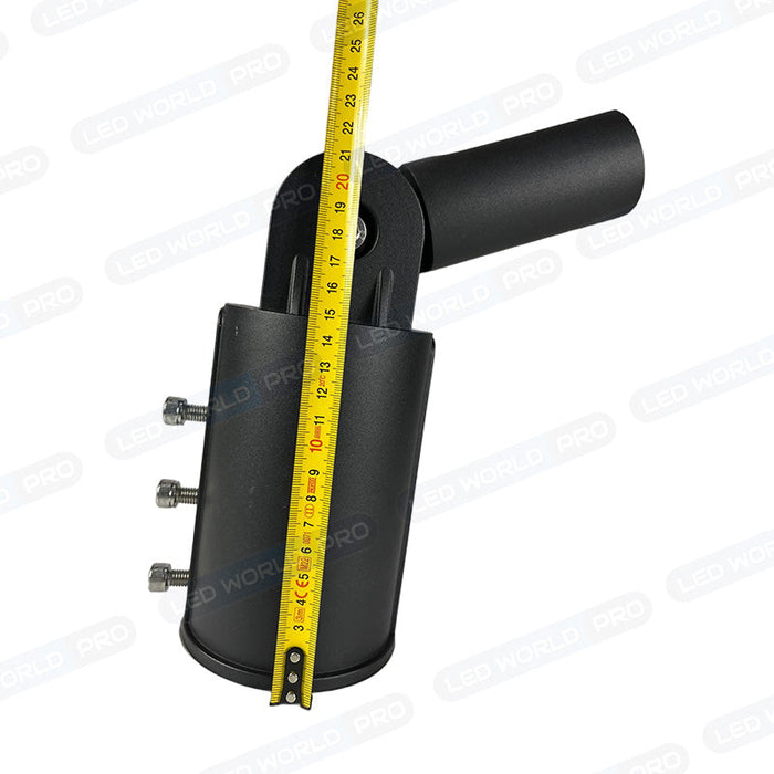 Adaptateur Candélabre / Lampe de rue et parking extérieur - 180 degrés - Ajustable - IP65 - 60/50mm