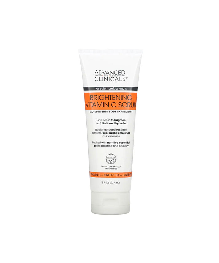 ADVANCED CLINICALS Brightening Vitamin C Scrub سكراب مقشر للجسم بالفيتامين سي