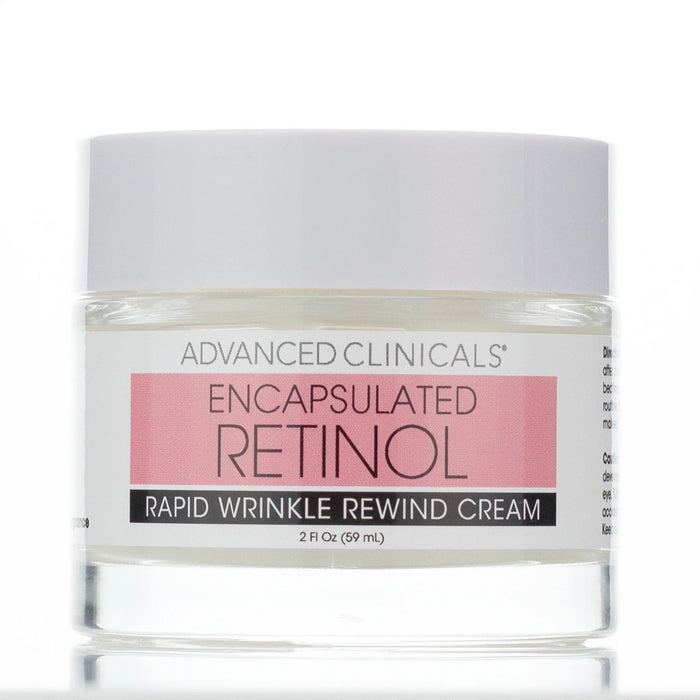 ADVANCED CLINICALS Encapsulated Retinol Rapid Wrinkle Rewind Cream كريم الريتنول للبشرة من ادفانسد كلينيكالز