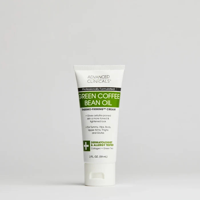 ADVANCED CLINICALS Green Coffee Bean Oil Anti-Cellulite Slimming Cream المرطب العملاق بحبوب القهوة الخضراء من ادفانسد كلينيكالز