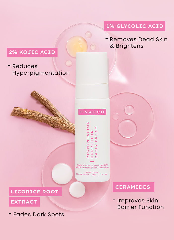 Hyphen Advanced Glow Essentials - key ingredient breakdown infographic