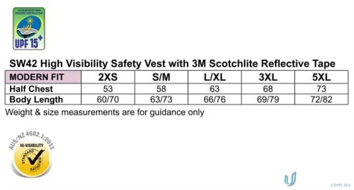 Winning Spirit SW42 AIW HiVis 3M Taped Vest With ID Pocket