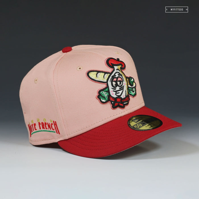AKRON RUBBERDUCKS X AKRON WHITE FRENCH THEME NIGHT NEW ERA FITTED CAP