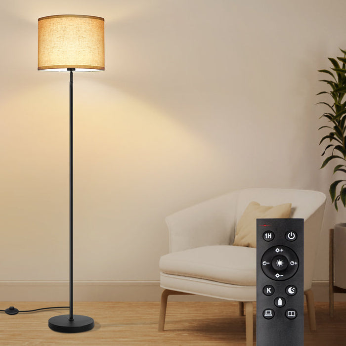 Alexxes 63'' Traditional Floor Lamp with Remote Control