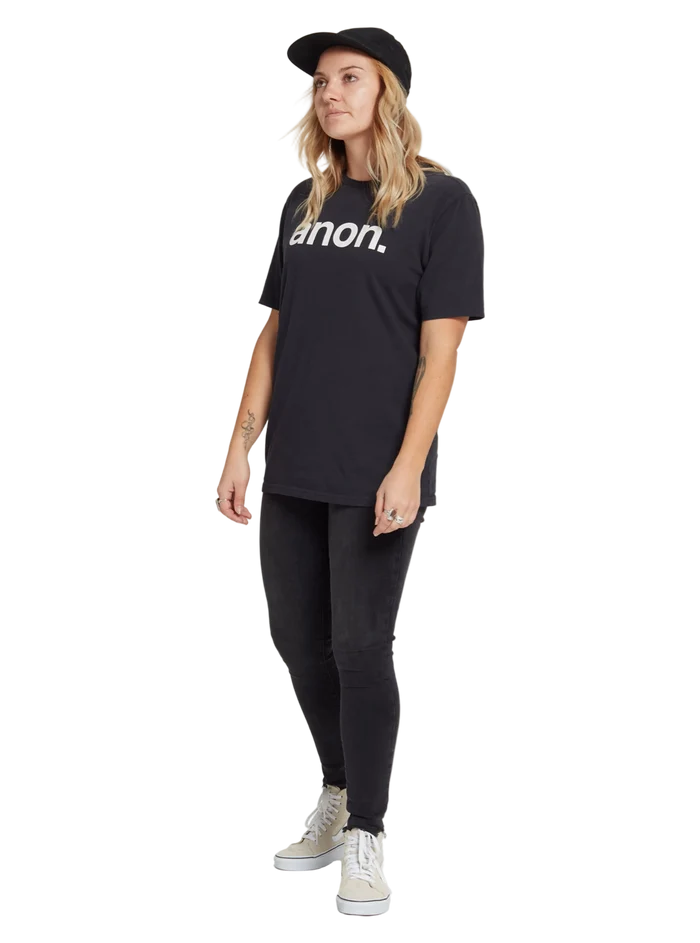 Product image of Men's Anon Short Sleeve T-Shirt[Variant:True Black]