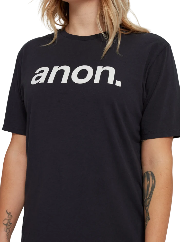 Product image of Men's Anon Short Sleeve T-Shirt[Variant:True Black]