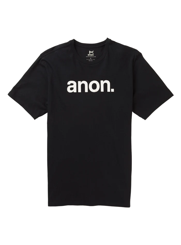 Product image of Men's Anon Short Sleeve T-Shirt[Variant:True Black]