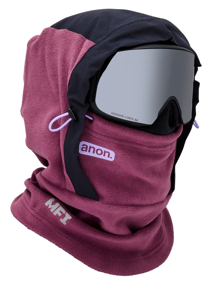 Product image of Anon MFI® Fleece Helmet Hood[Variant:Deep Cherry]
