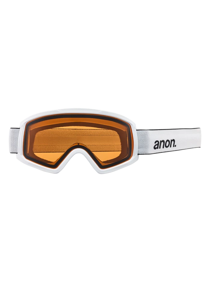 Product image of Anon Tracker 2.0 Low Bridge Fit Goggles[Variant:Frame: White, Lens: Amber (55% / S1)]