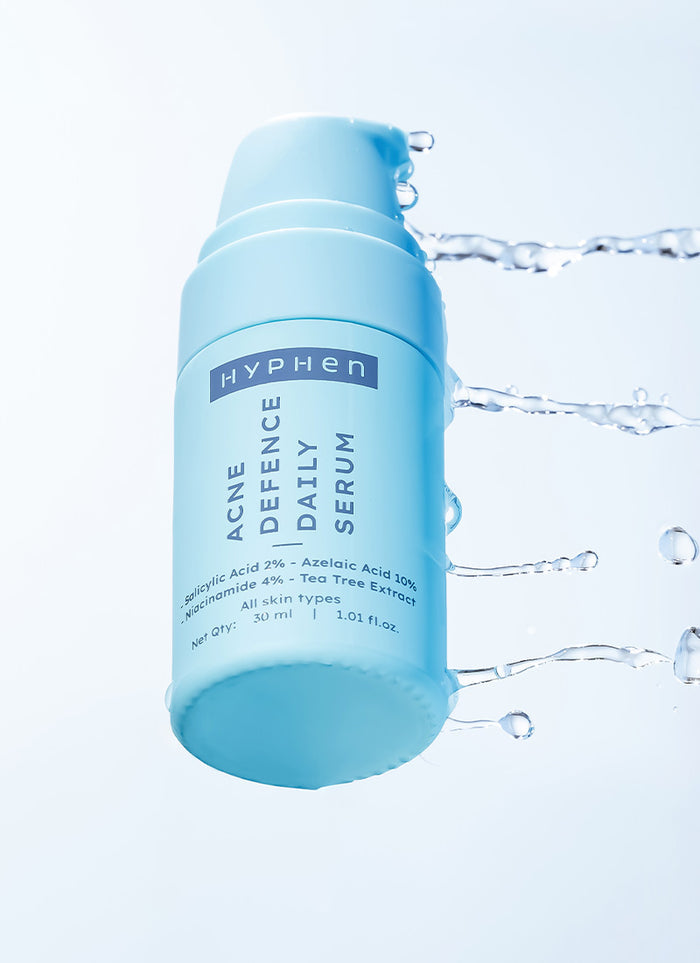 Hyphen Anti Acne Face Serum with 10% Azelaic Acid & 2% Salicylic Acid - front pack shot