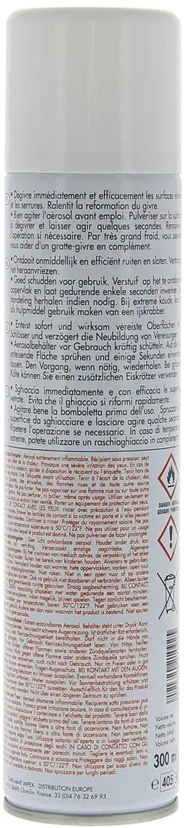 Anti-Refreeze Deicer 300ml - Carlinea