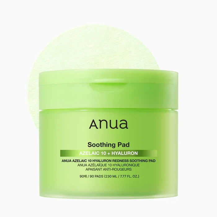 Anua Azelaic Acid 10% & Hyaluron Redness Soothing Pad