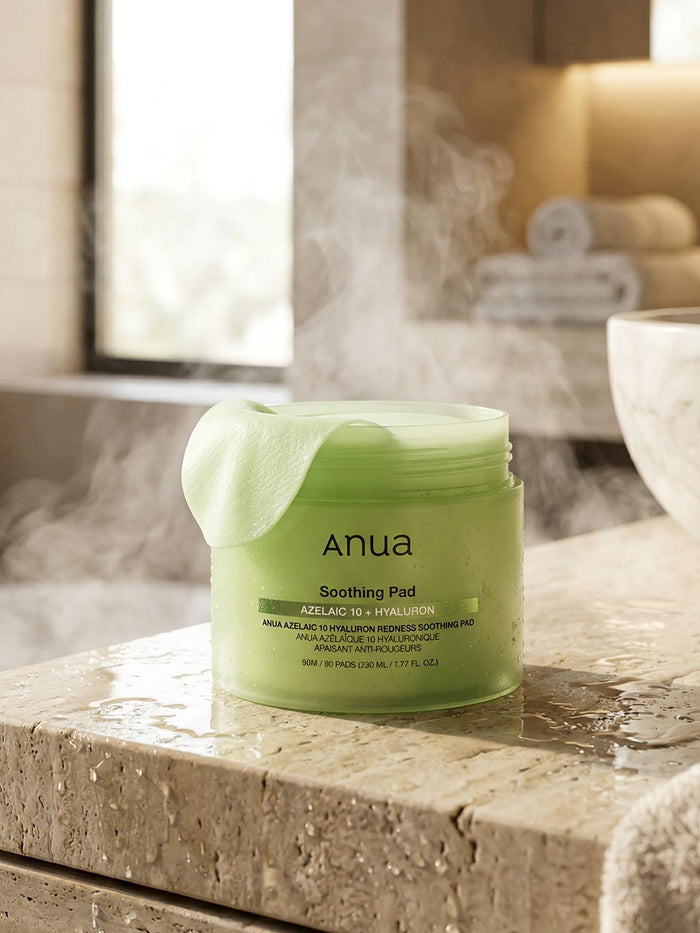Anua Azelaic Acid 10% & Hyaluron Redness Soothing Pad