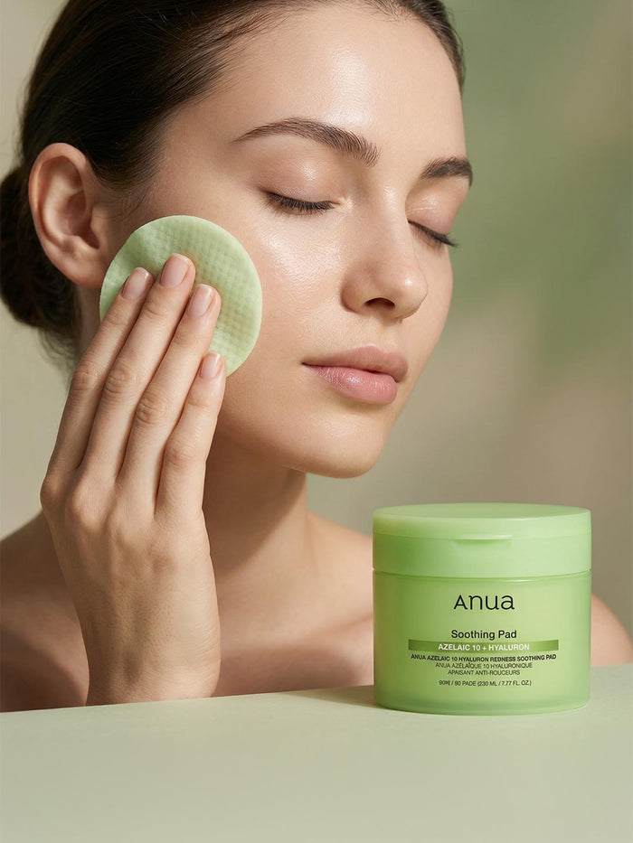 Anua Azelaic Acid 10% & Hyaluron Redness Soothing Pad