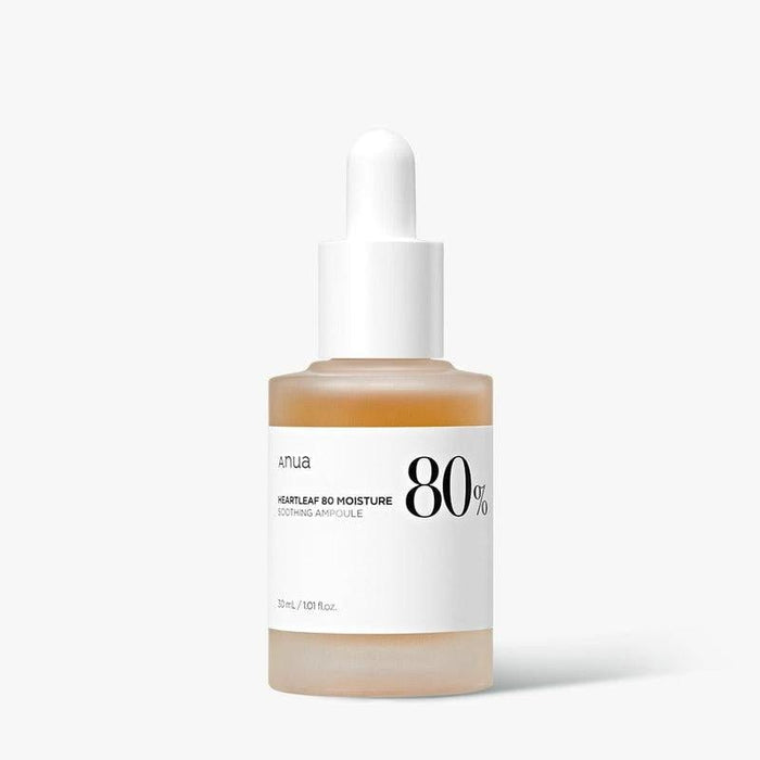 Anua HEARTLEAF 80% MOISTURE SOOTHING AMPOULE 30ml - Komiko Beauty