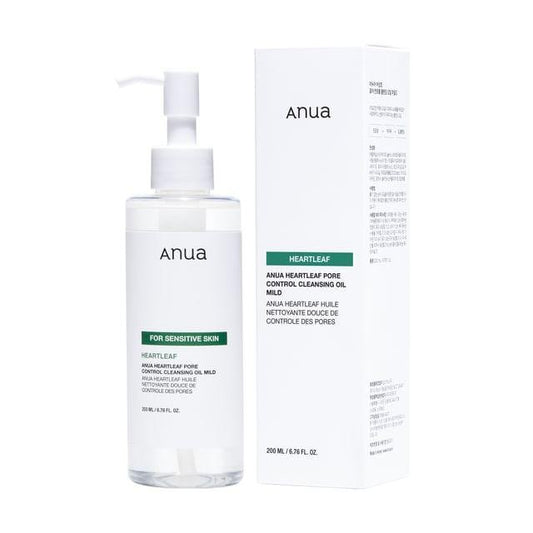 Anua Heartleaf Pore Control Cleansing Oil Mild 200ml - Komiko Beauty