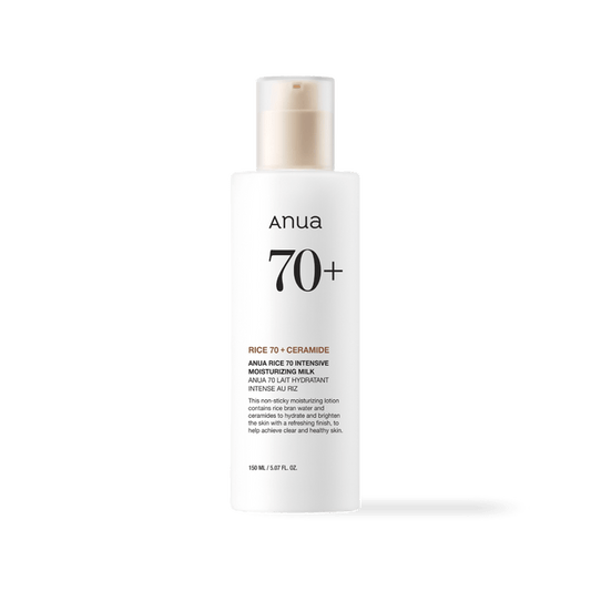 Anua RICE 70 INTENSIVE MOISTURIZING MILK 150ml - Komiko Beauty