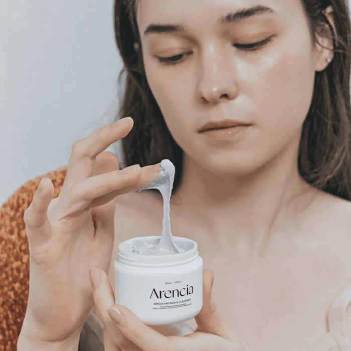 Arencia Fresh Blue Hyssop Rice Mochi Cleanser 120g | GlamTouch UK