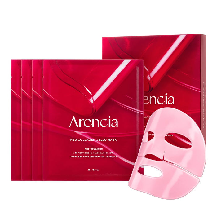 Arencia (4EA) Red Collagen Jello Mask 25g | GlamTouch UK