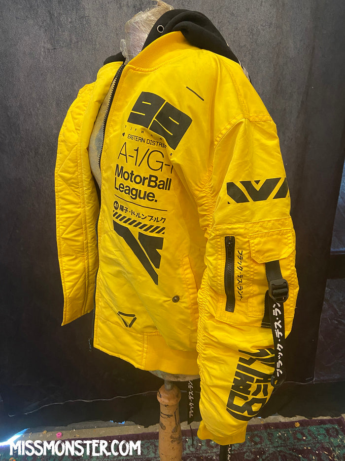 ARTIST: MACHINE 56--- RESELLING JACKET M56/MS-BOMBER D1 MEDIUM