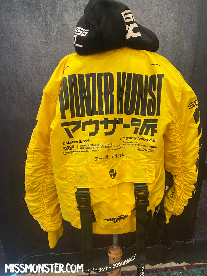 ARTIST: MACHINE 56--- RESELLING JACKET M56/MS-BOMBER D1 MEDIUM