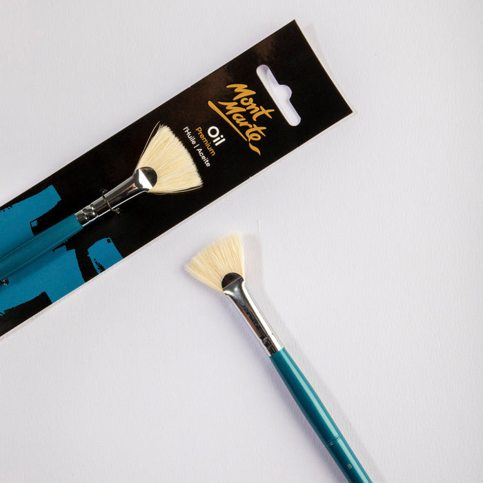 Artist Oil Brush Premium Chungking Fan 8