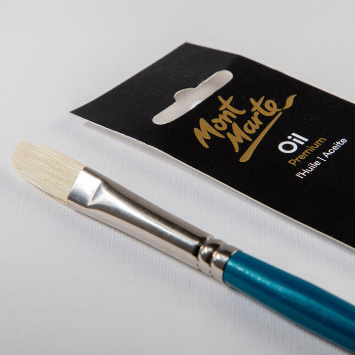 Artist Oil Brush Premium Chungking Flat 10