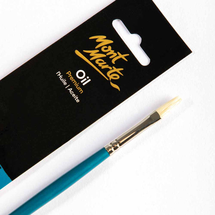 Artist Oil Brush Premium Chungking Flat 2