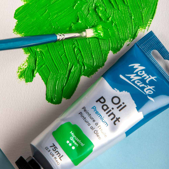 Artist Oil Brush Premium Chungking Flat 2
