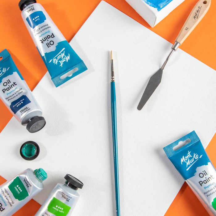 Artist Oil Brush Premium Chungking Flat 2
