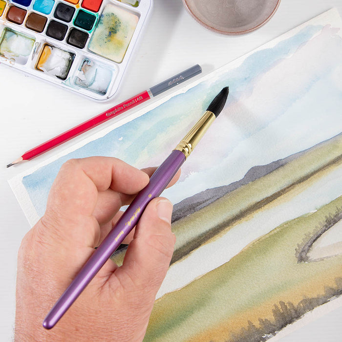 Artist Watercolour Brush Premium Round 8