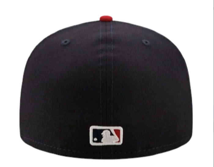 ATLANTA BRAVES 1995 WORLD SERIES NEW ERA PIN CLASSIC WOOL NEW ERA FITTED CAP