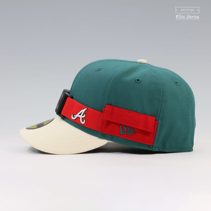 ATLANTA BRAVES MY HERO ACADEMIA DEKU'S COSTUME INSPIRED ELITE SERIES NEW ERA HAT