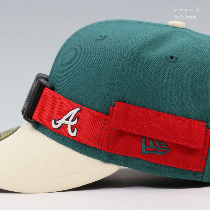 ATLANTA BRAVES MY HERO ACADEMIA DEKU'S COSTUME INSPIRED ELITE SERIES NEW ERA HAT