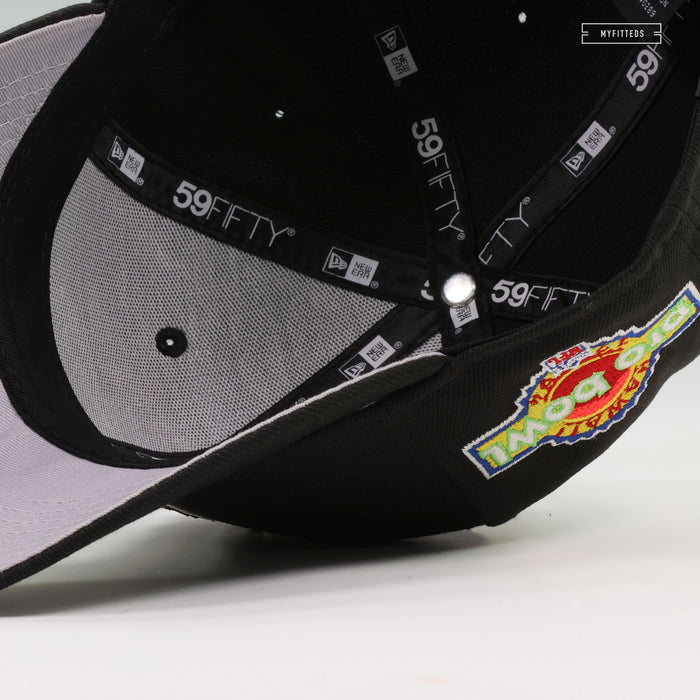 ATLANTA FALCONS NFL 1994 PRO BOWL JET BLACK PRIMARY NEW ERA FITTED CAP