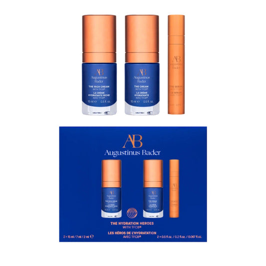 Augustinus Bader The Hydration Heroes Set with two creams and one serum