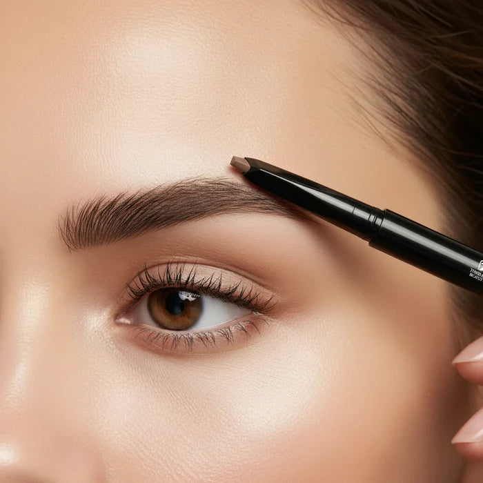 Timeless_Beauty Automatic Eyebrow Pencil Ash Brown - tip, brow