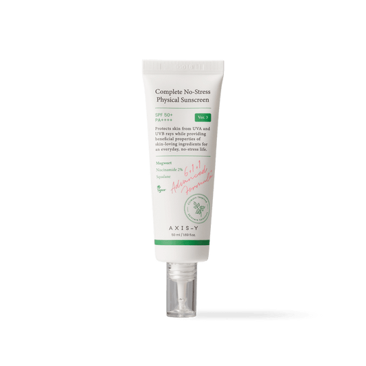 AXIS - Y Complete No - Stress Physical Sunscreen 50ml - Komiko Beauty