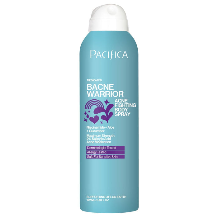 Bacne Warrior Acne Fighting Body Spray - Pacifica