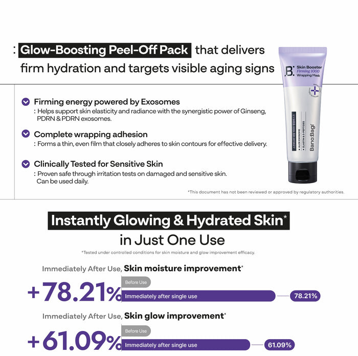 Banobagi PDRN Skin Booster Firming 1000 Wrapping Mask 70ml | GlamTouch UK