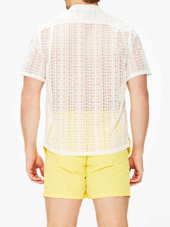 Bather Gonzo Lace Short Sleeve Camp Shirt