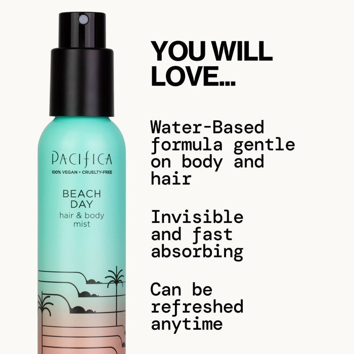 Beach Day Hair & Body Mist - Pacifica